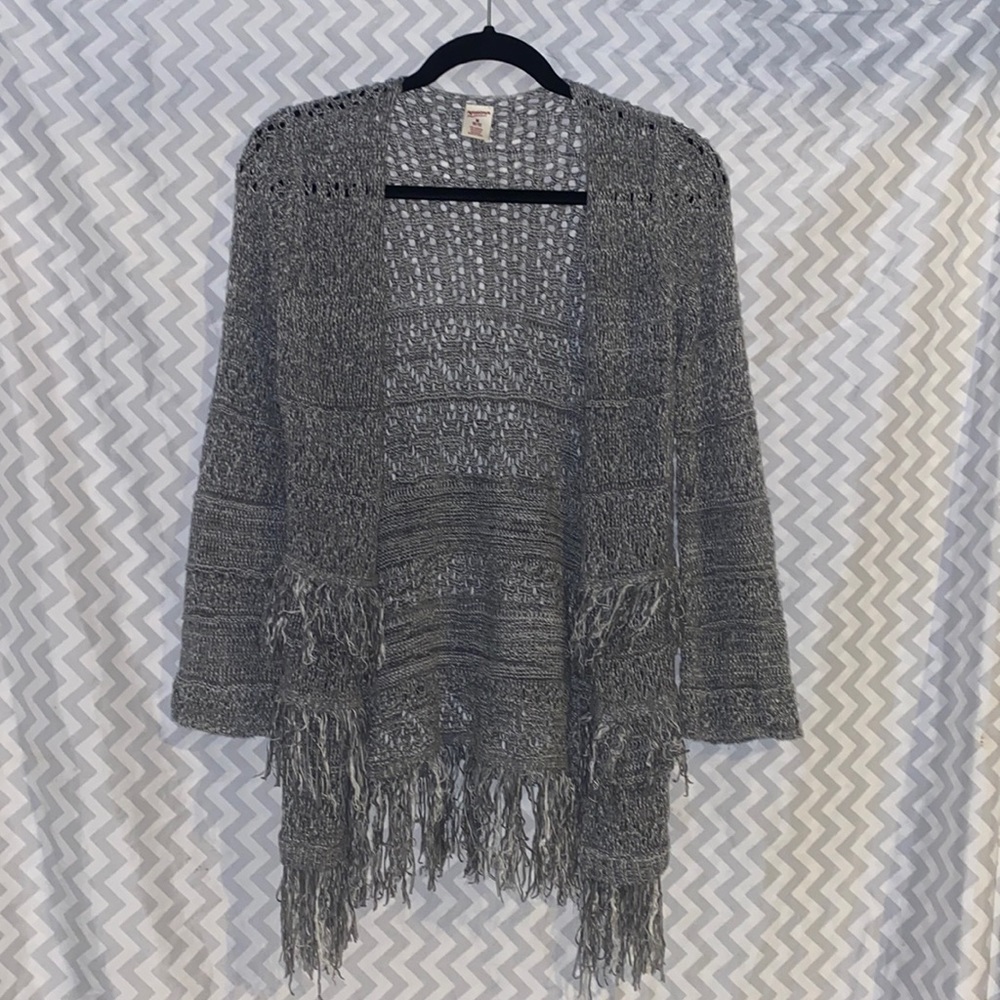 Gray sweater